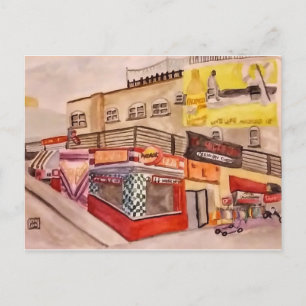 Carte Postale Venice Beach Boardwalk