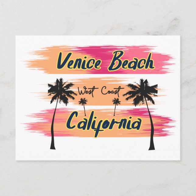 Carte Postale Venice Beach Californie (Devant)