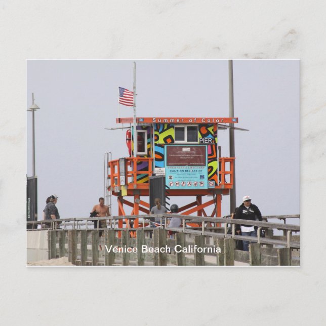 Carte Postale Venice Beach Californie (Devant)