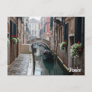 Carte Postale Venice Italy Travel