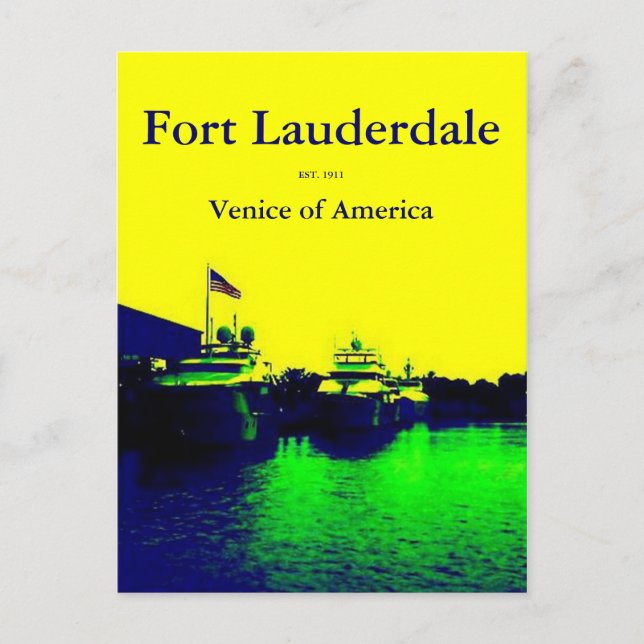 Carte Postale Venise d'Amérique (Devant)