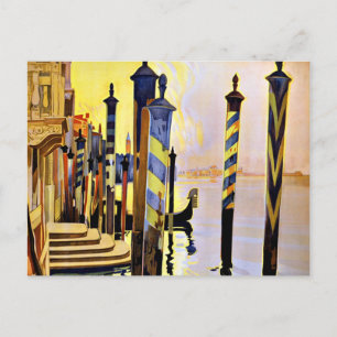 Carte Postale Venise et le Lido Venise Italie