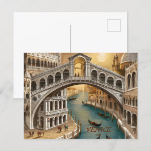 Carte Postale Venise Italie