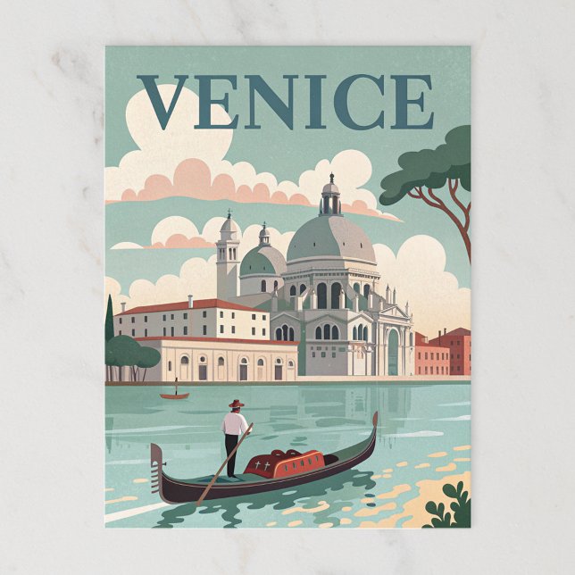 Carte Postale Venise, Italie (Créateur téléchargé)