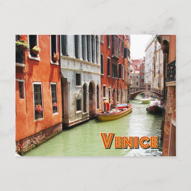 Carte Postale Venise, Italie (Devant)