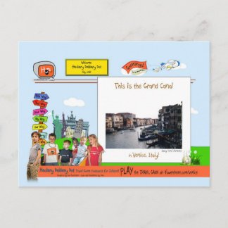 Carte Postale Venise ! Le Grand Canal