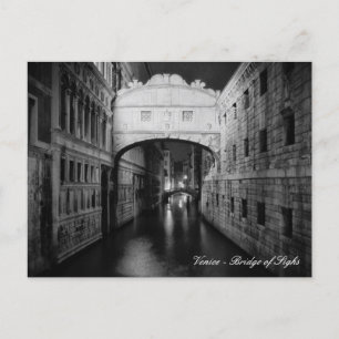 Carte Postale Venise - Pont des Soupirs, vacances Italie 