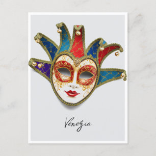 Carte Postale Venise Venise Italie Carnaval Masque
