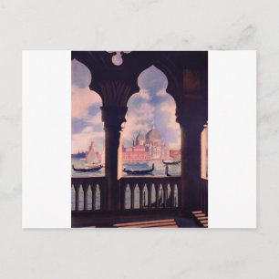Carte Postale Venise vintage Italie Voyage