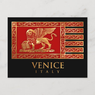 Carte Postale Ventian Flag