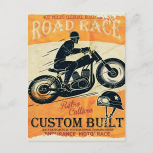 CARTE POSTALE VENTILATEURS MOTO