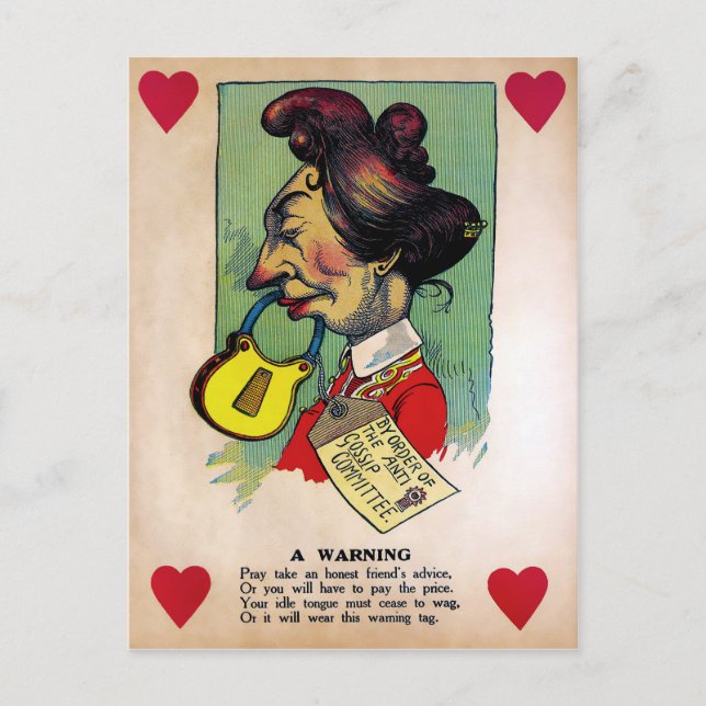 Carte Postale Véntines de vinaigre vintage (Devant)