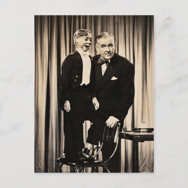 Carte postale Ventriloquist Dummy (Devant)