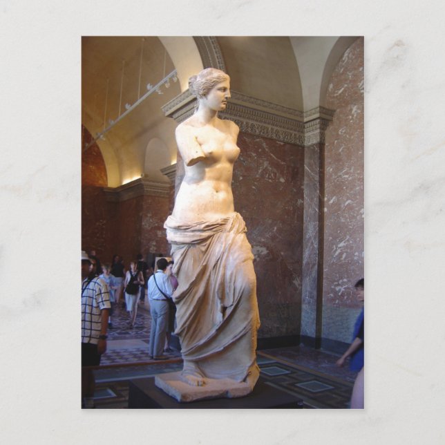 Carte Postale Venus de Milo au Louvre Paris France David Mon (Devant)