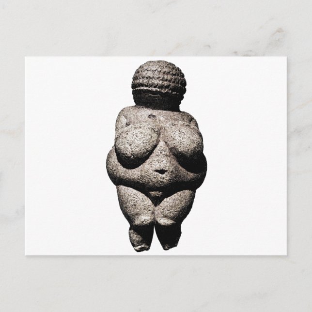 Carte Postale Vénus de Willendorf (Devant)