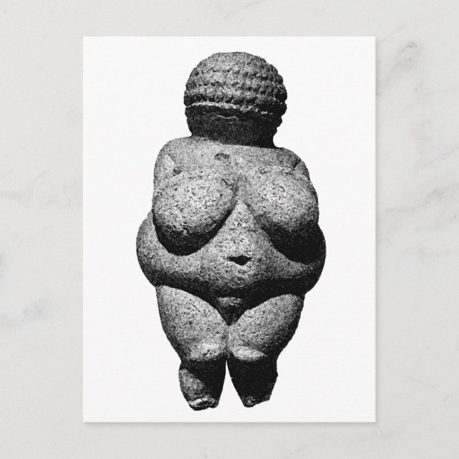Carte Postale Vénus de Willendorf (Devant)