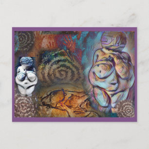 Carte postale Vénus de Willendorf