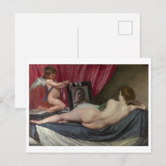 Carte Postale Vénus et Cupidon | Diego Velázquez |
