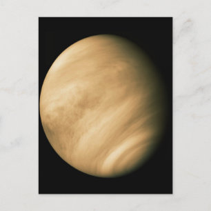 Carte Postale VENUS par Mariner 10 photo vol de la NASA