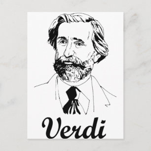 Carte Postale Verdi