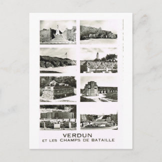 Carte Postale Verdun, et les champs de bataille