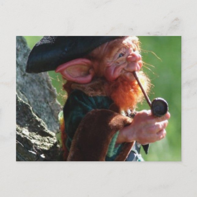 Carte Postale véritable leprechaun (Devant)