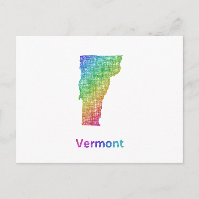 Carte Postale Vermont (Devant)