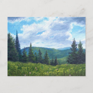 Carte Postale Vermont Mountain Postcard