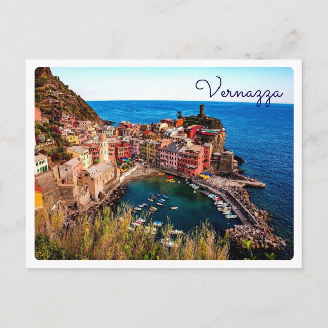 Carte Postale VERNAZZA - Europe - Italie - Ligurie (Devant)