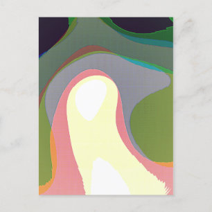 Carte Postale Vernis Abstraits colorés 208