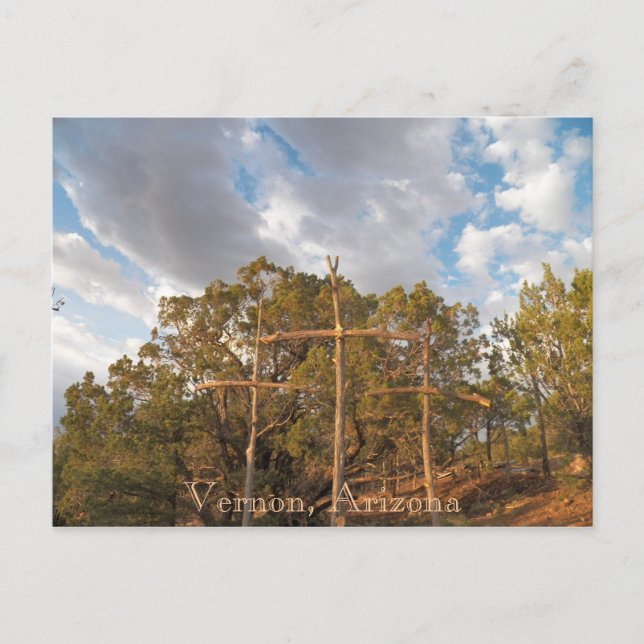 Carte Postale Vernon, Arizona (Devant)