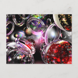 Carte Postale Verre coloré