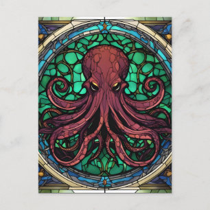 Carte Postale Verre Cthulhu