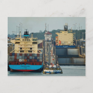 Carte Postale Verrouillages de Gatun 1