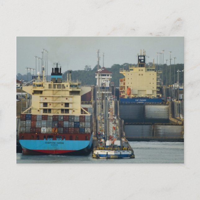 Carte Postale Verrouillages de Gatun 1 (Devant)