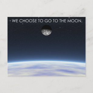 Carte Postale Vers la lune