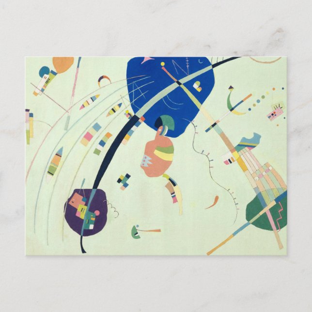 Carte Postale Vers le bleu, 1939 par Wassily Kandinsky (Devant)