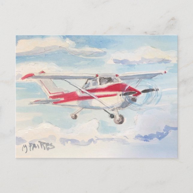 Carte Postale Vers le haut et vers le bas (Devant)