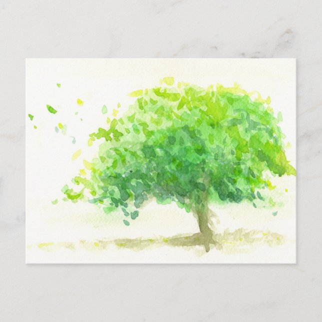 Carte Postale Vert (Devant)