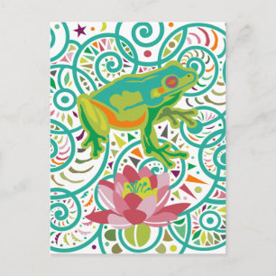 Carte Postale Vert clair