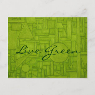 Carte postale verte en direct !