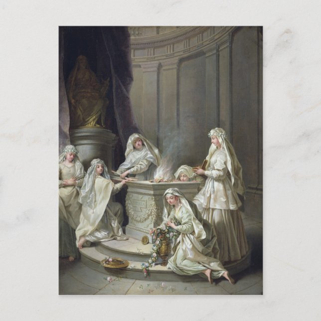 Carte Postale Vestal Virgins, 1727 (Devant)