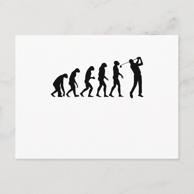 Carte Postale Vêtements de golf GOLF EVOLUTION Femmes Hommes Enf (Devant)