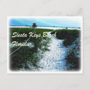 Carte Postale Vêtements de Siesta Keys Beach, Floride