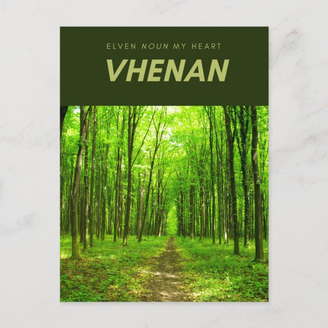 Carte postale Vhenan (Devant)
