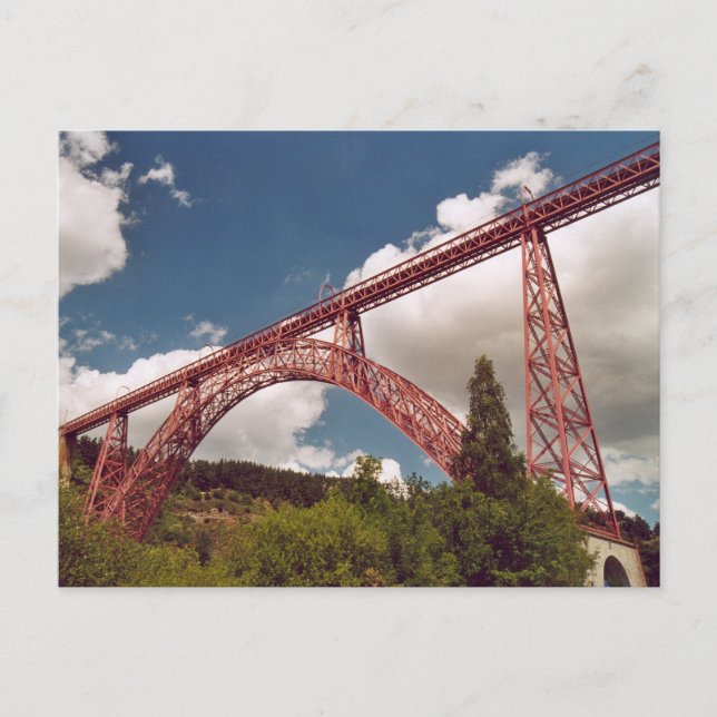 Carte Postale Viaduc de Garabit (Devant)
