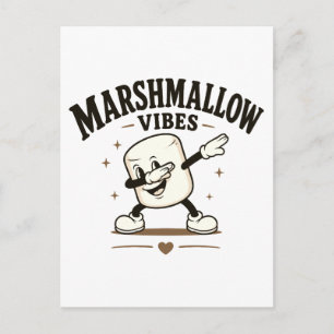 Carte Postale Vibes de marshmallow