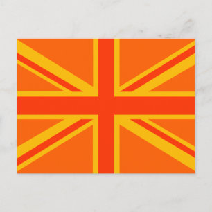 Carte Postale Vibrant Union Jack drapeau britannique