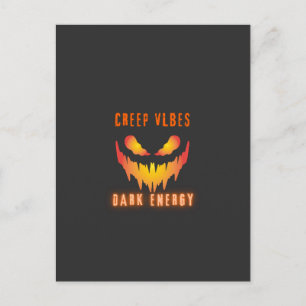 Carte Postale Vibrations de Glissement Énergie Sombre _ Mode Hor