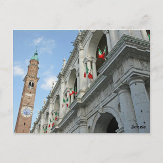 Carte Postale Vicence - Italie : Tour de la Basilique Palladiana